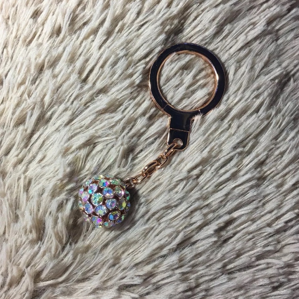 Original Kate Spade New York rhinestone keychain